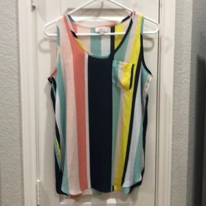 Loft sleeveless blouse